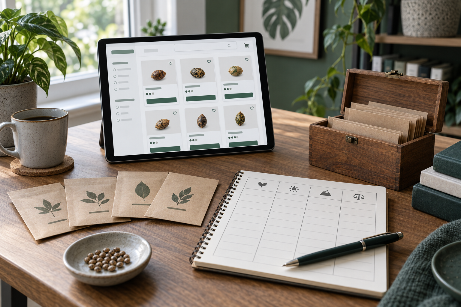 Cannabiszaden vergelijken voor Seedshop hoofdcategorie hoe navigeer je slim door het aanbod