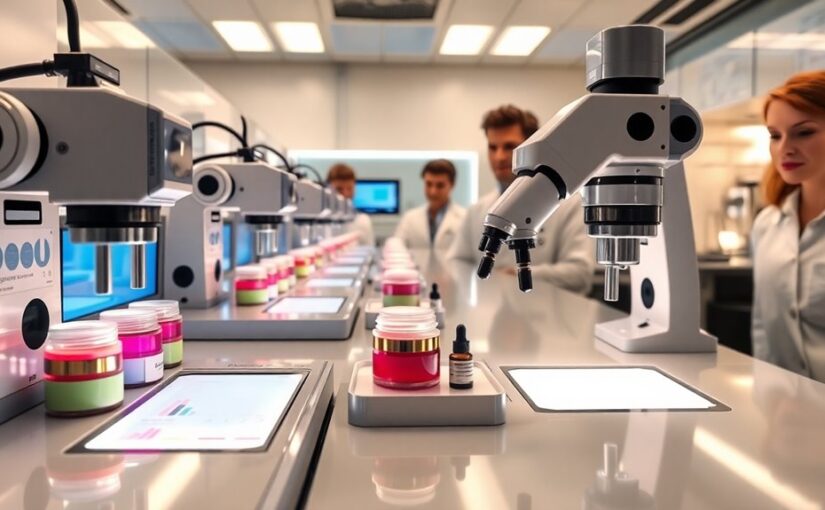 De Impact van Automatisering op de Cosmetica-industrie